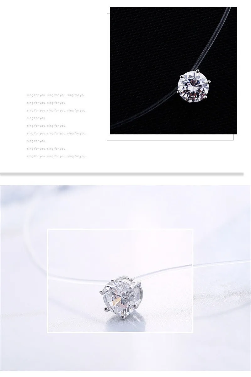 AAA Zircon Pendant Necklace