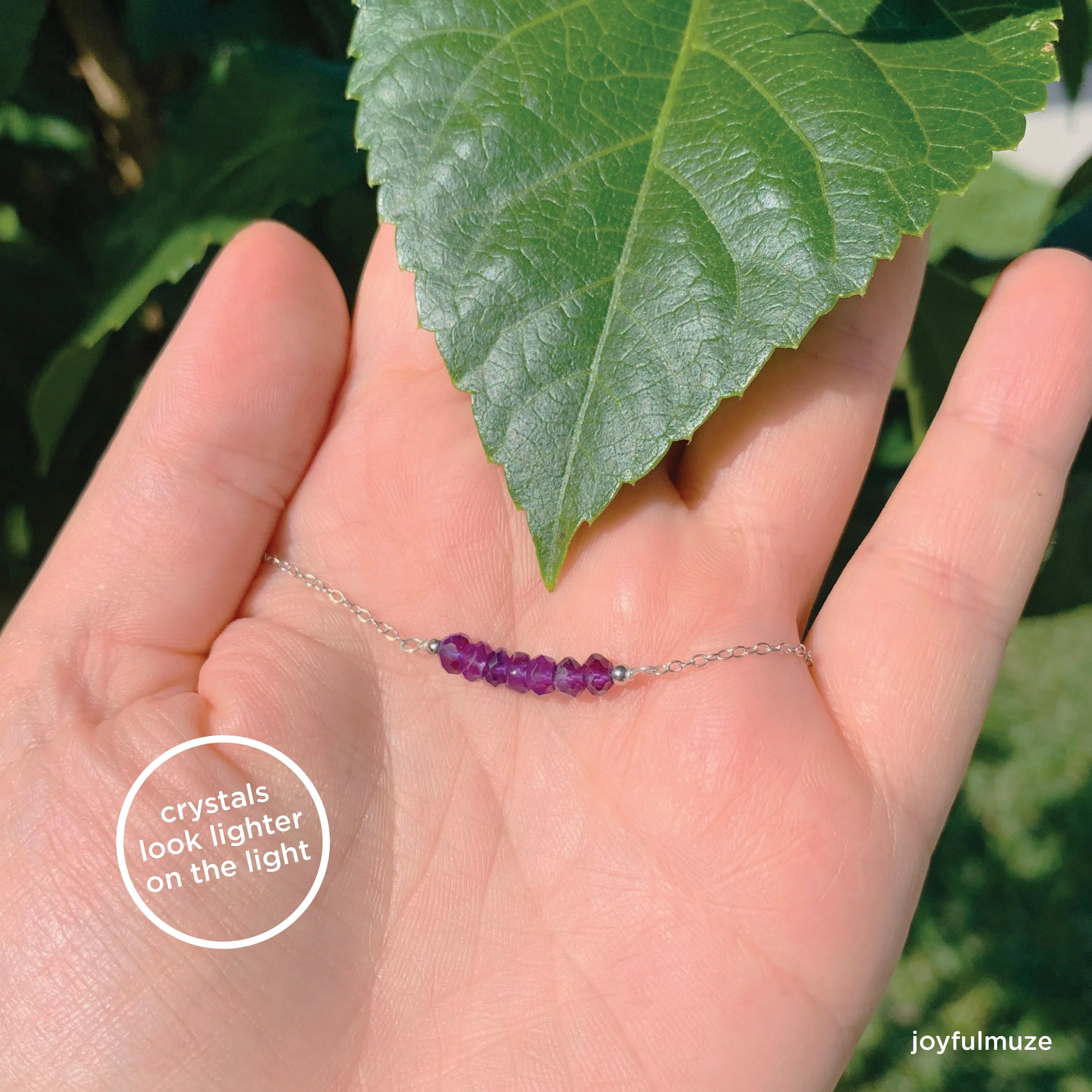 Amethyst Dainty Necklace