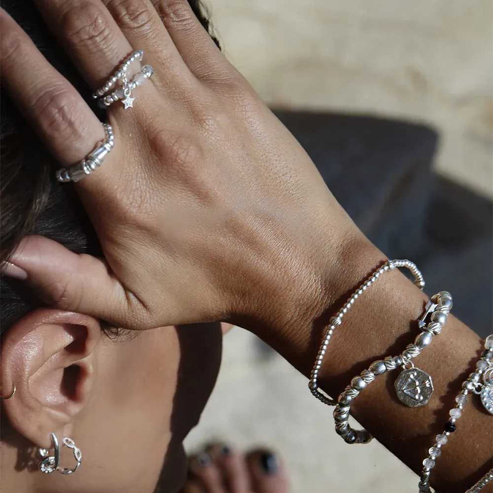 CHLOBO Silver Radiant Essence Ring