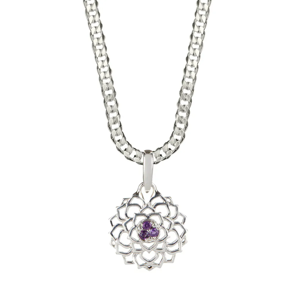 Crown Chakra Men's Necklace