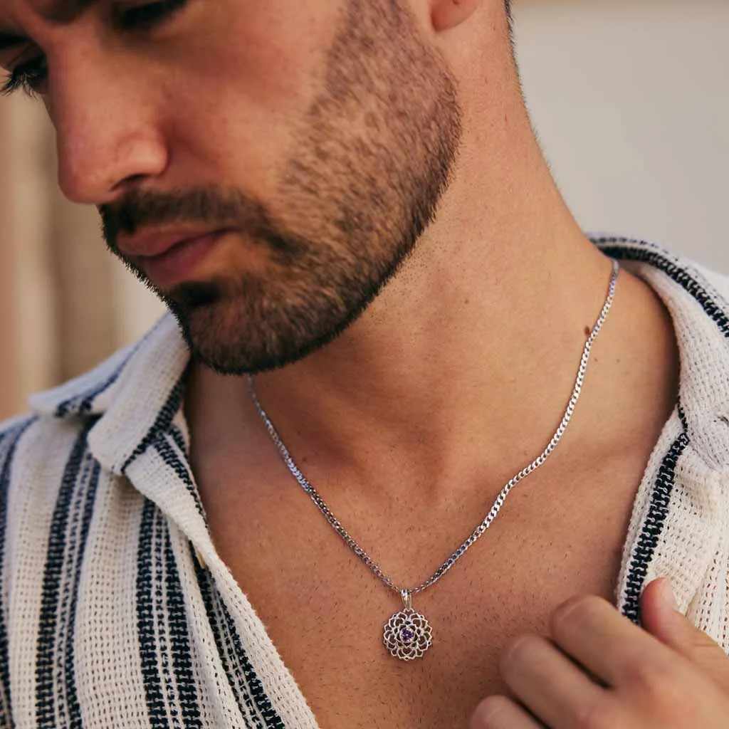 Crown Chakra Men's Necklace