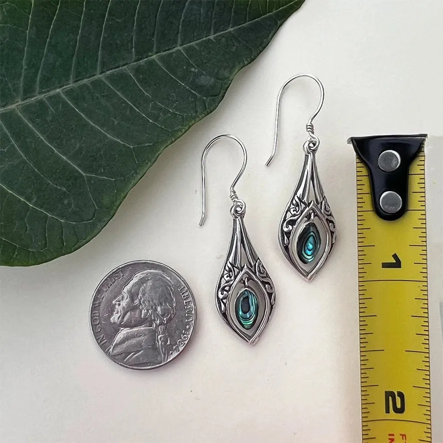 Dewdrop Abalone Earrings