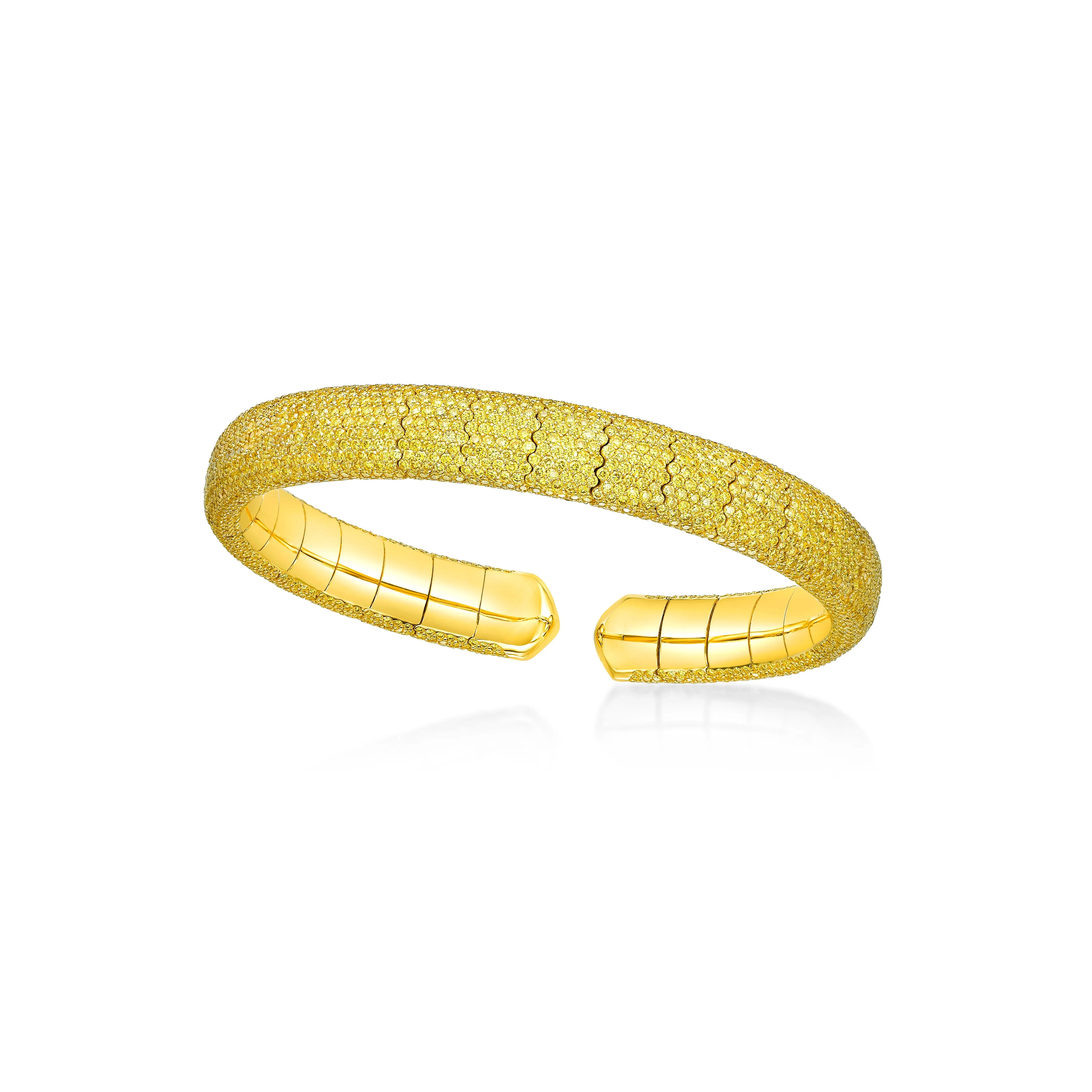Fancy Diamond Bangle