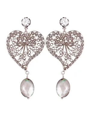 Filigree Heart Drops ✿