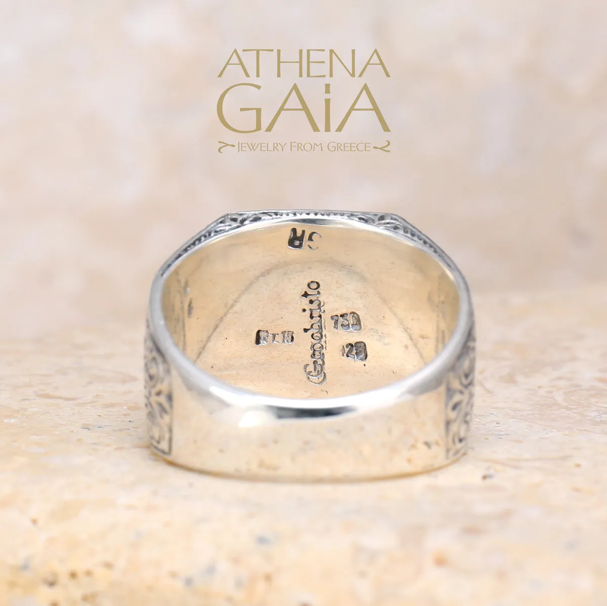 Flat Faced Club Ring