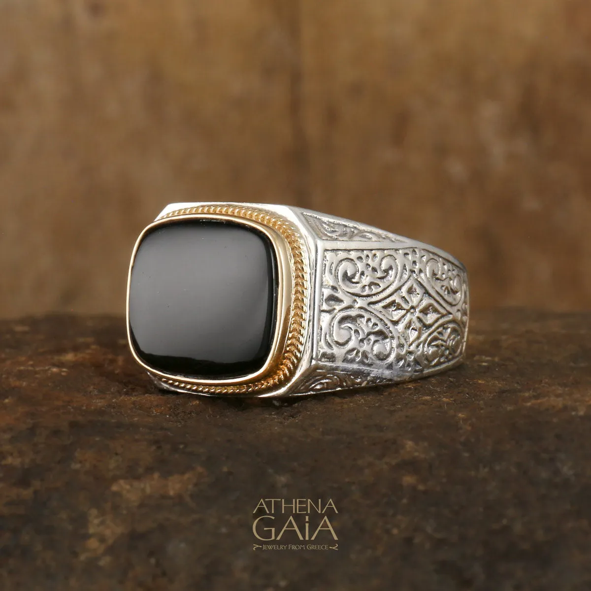 Flat Faced Club Ring