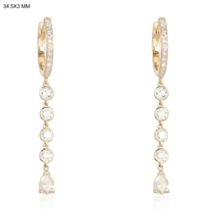 Glistening Light Radiant Drop Earrings