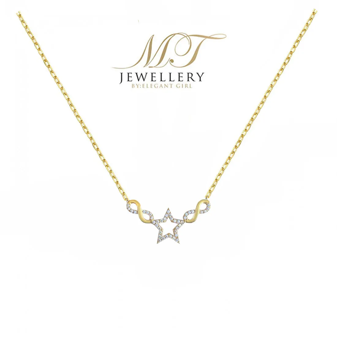 INFINITY STAR NECKLACE