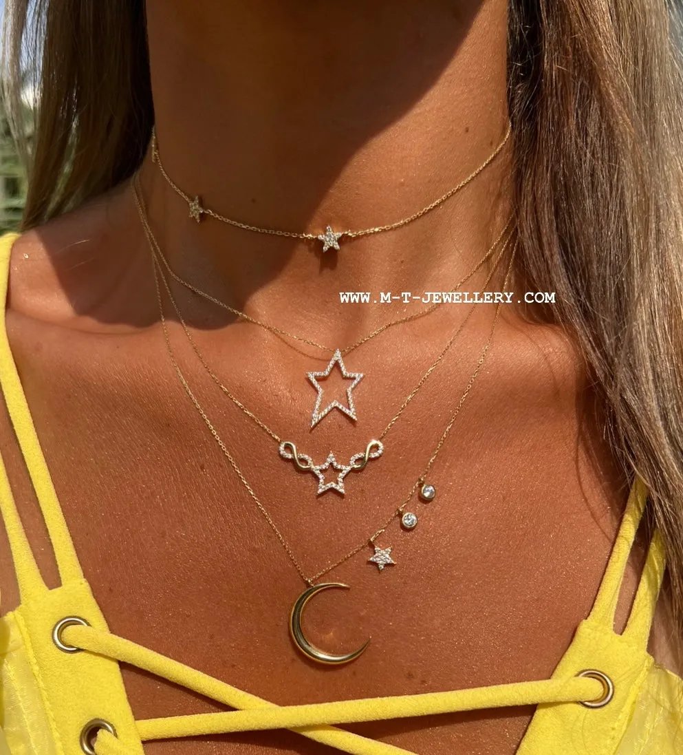 INFINITY STAR NECKLACE