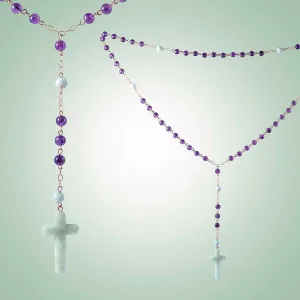 Jade & Amethyst Rosary