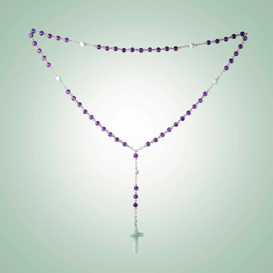 Jade & Amethyst Rosary