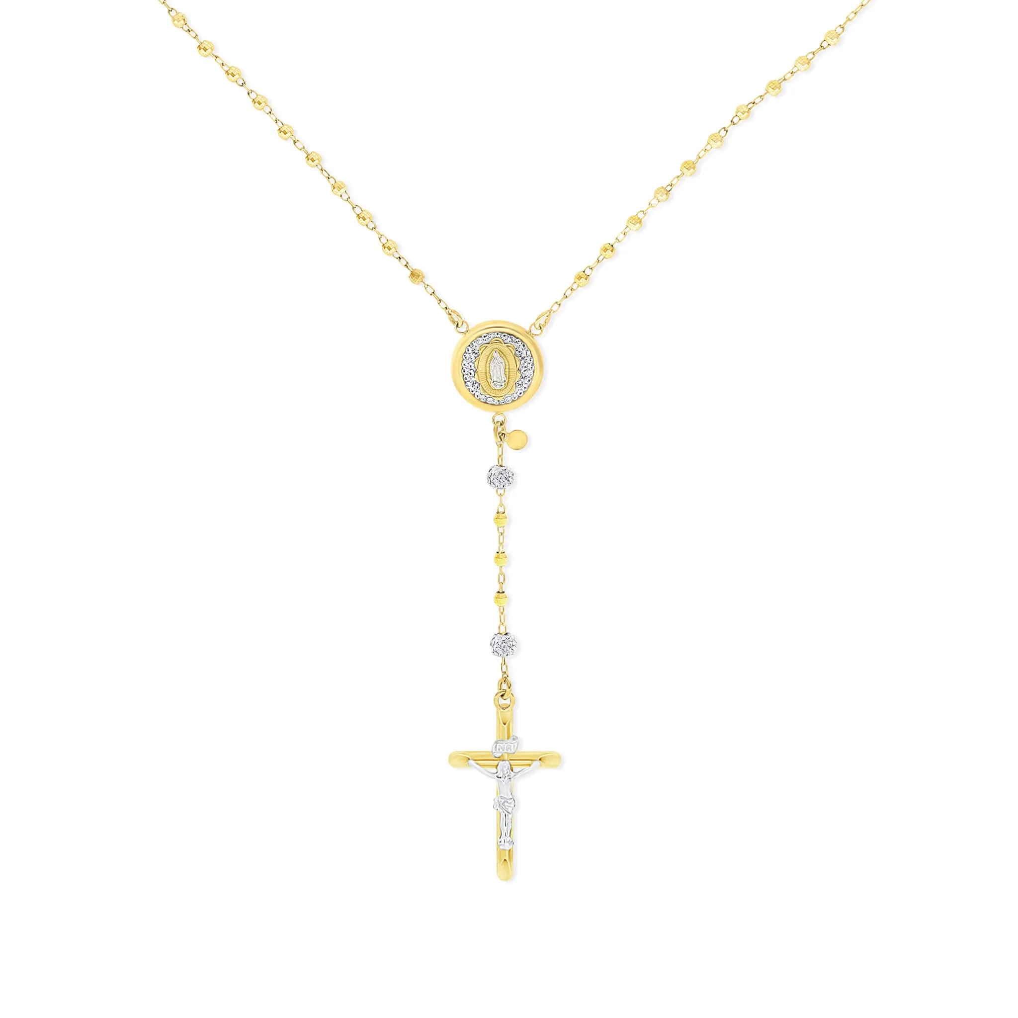 "The Carmel" Radiant Rosary Necklace