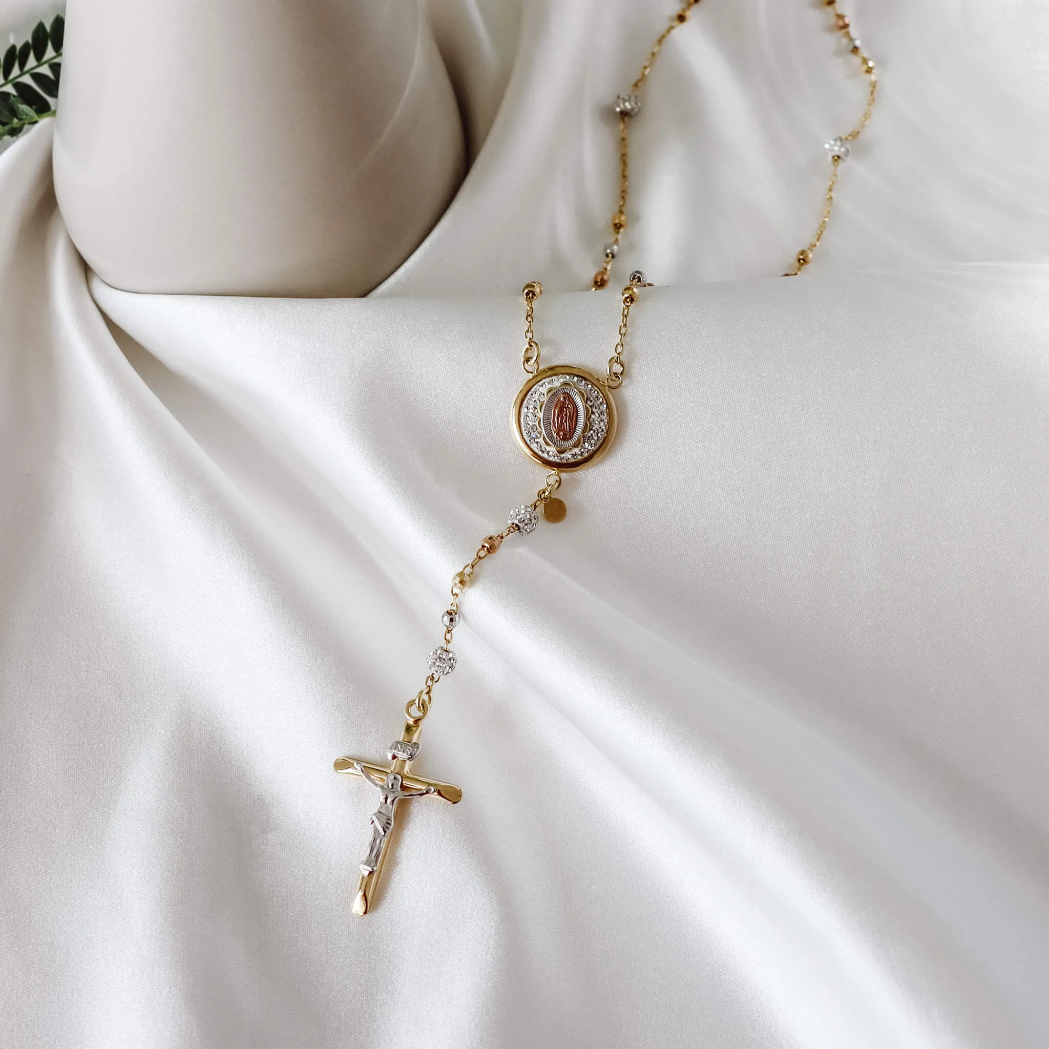 "The Carmel" Radiant Rosary Necklace