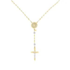"The Carmel" Radiant Rosary Necklace