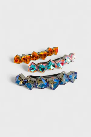 Radiant Large Hairclip Citrine