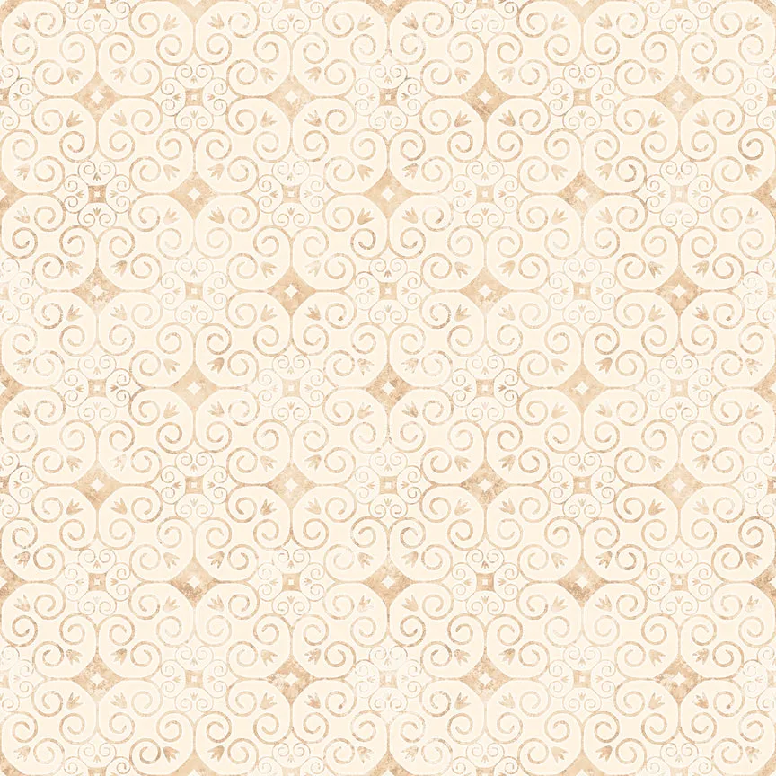 Radiant Reflections Cream Medallions