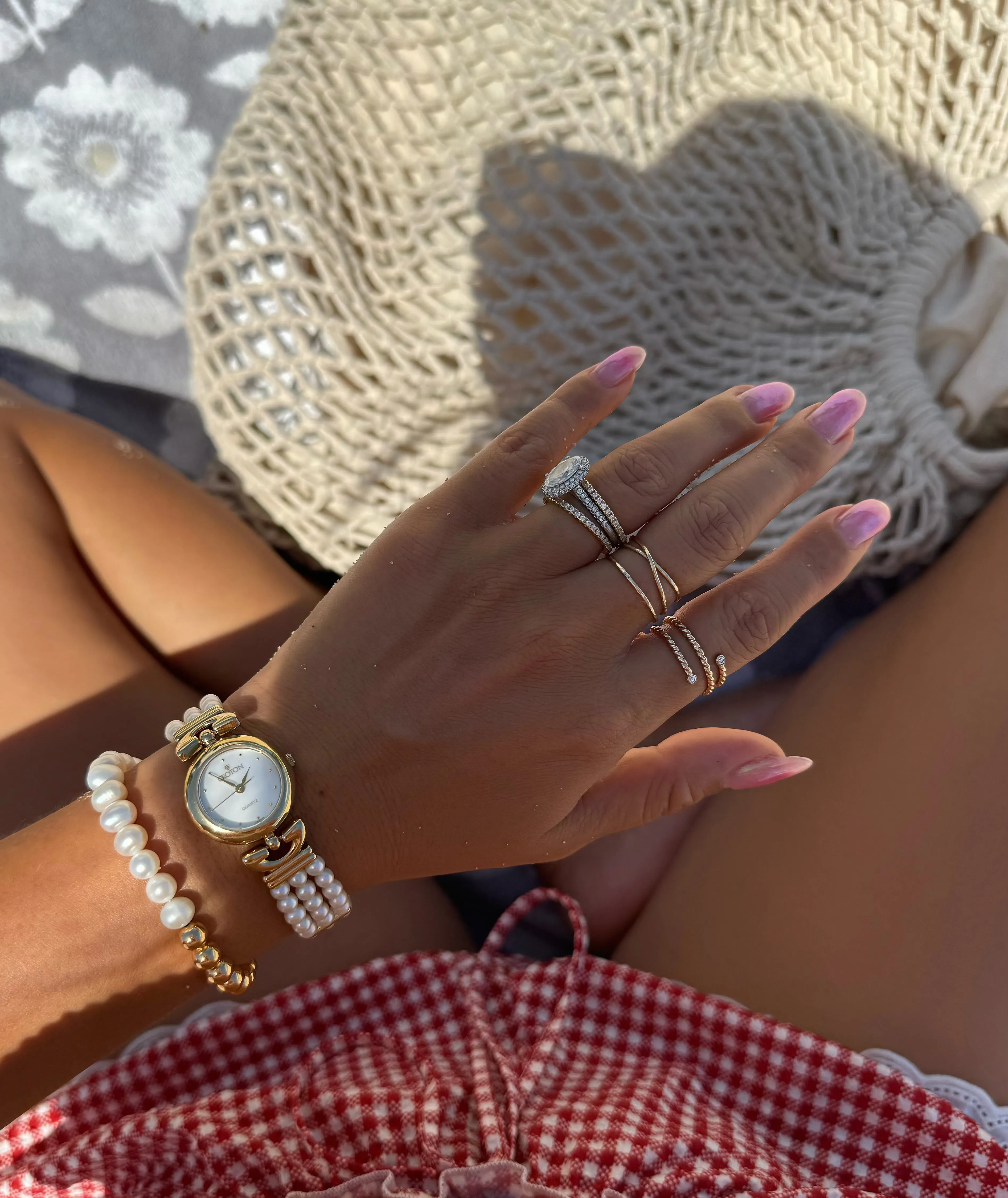 Radiant Twirl Ring