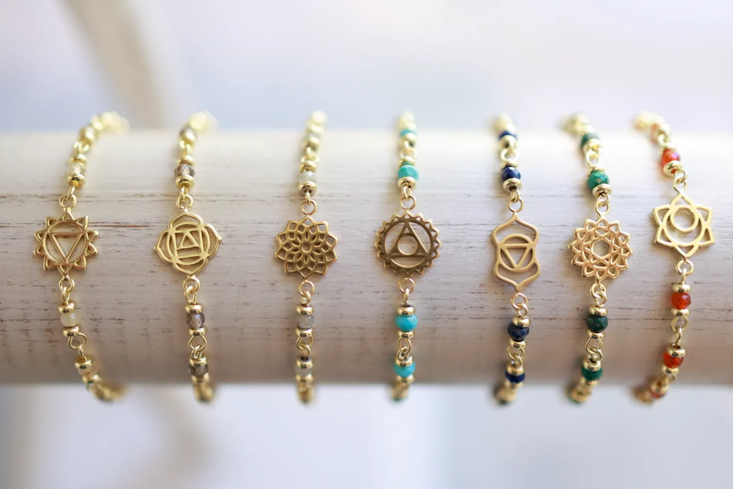 Sacral Chakra Gemstone Bracelet