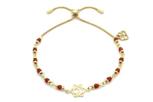 Sacral Chakra Gemstone Bracelet